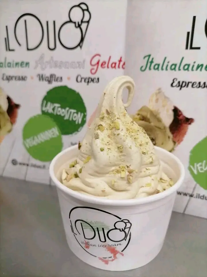 Coppetta monoporzione Il Duo al pistacchio